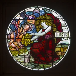 Biddulph Grange, Feuer, Jugendstil